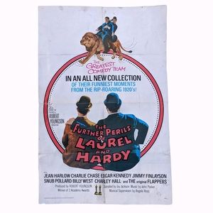 *SOLD* The Further Perils of Laurel & Hardy 1967 Original Movie Poster 27×41"